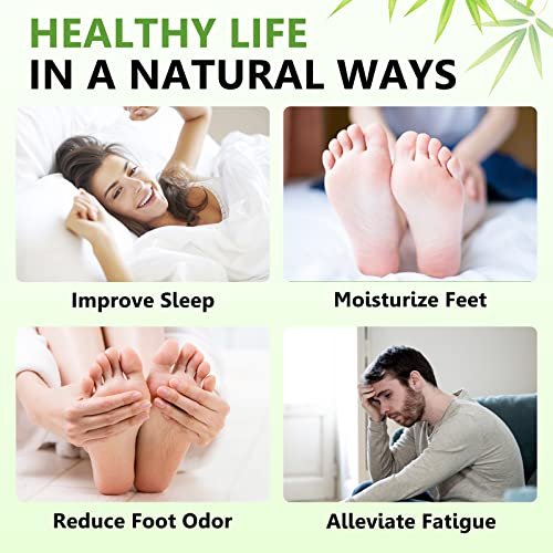 Foot Pads (30 PCS), Natural Bamboo Vinegar Ginger Powder Pad, 10 Count (Pack of 3) - görsel 7