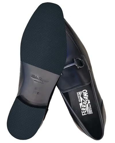 CZBYXA12 Black Shoe Sole Protector, Anti Slip Shoe Grips on Bottom of Shoes - Bottom Protector - Sole Guard - Non-Slip Shoe Pads for High Heels (6"x4", Black-2Pairs)