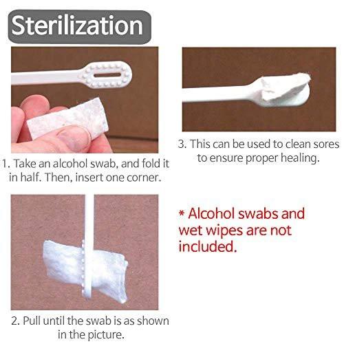 Cast Scratcher and Cleaner/Sanitizer - Itching Relief & Cleansing for Cast Covered Arms and Legs (17 Inch, Pack of 2) - görsel 8