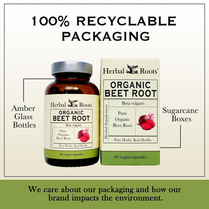 Herbal Roots Organic Beet Root Powder – Antioxidant Rich: Contains betalains and other antioxidants that help – Image 8