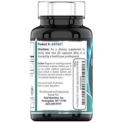 tnvitamins Magnesium Glycinate 300mg, 90 Capsules | High Absorption Chelated Magnesium for Sleep, Calm & Muscle Support* | Non-GMO, Gentle, Non-Laxative