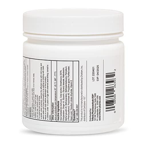 Globe Hydrocortisone Maximum Strength Cream 1% w/Aloe, 16 oz, Anti-Itch Cream for Redness, Swelling, Itching, Rash, Bug/Mosquito Bites, Eczema, Hemorrhoids & More, 16 oz Jar - görsel 1