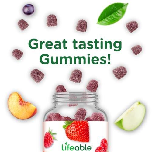 Lifeable Vitamin B Complex Gummies for Adults | with Vitamin C | Great Tasting Vitamin B Gummies | for Energy and Nerve System | Vegan B Complex Vitamins for Women, Men | 90 Gummies - görsel 14