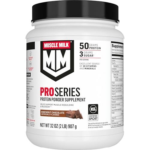 Muscle Milk Pro Series Protein Powder – 50g Protein Per Serving: High-quality protein blend supports muscle repair – Image 1