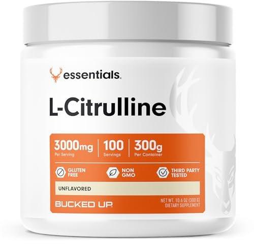 Bucked Up L-Citrulline 3000mg Powder, Essentials (100 Servings) - görsel 7