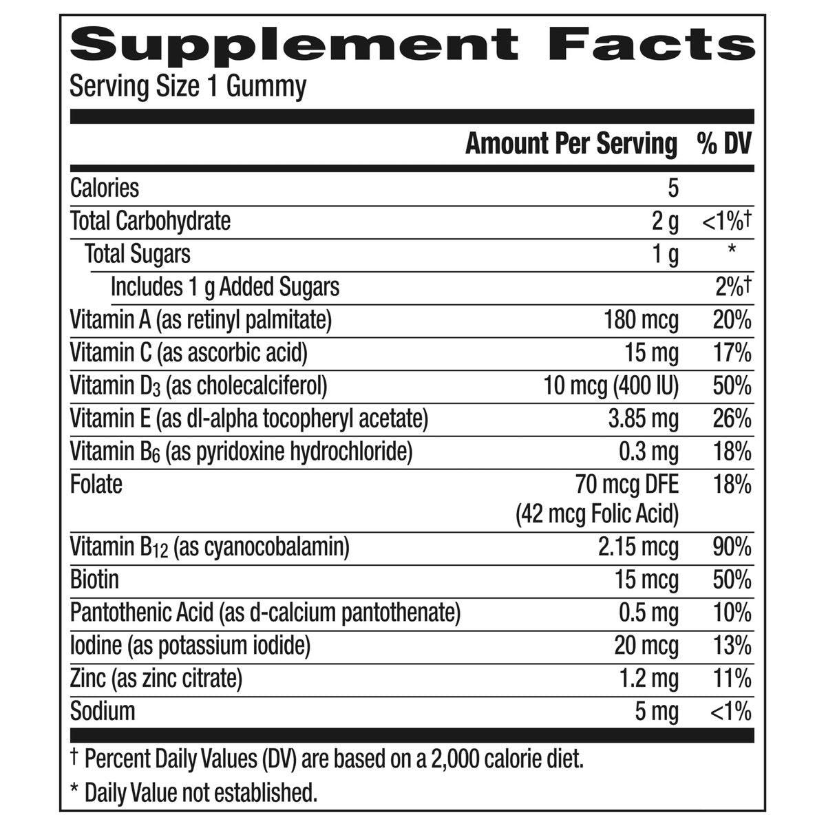 Centrum Kids Multivitamin Gummies, Tropical Punch Flavor, 150 Count – 150 Day Supply - görsel 10