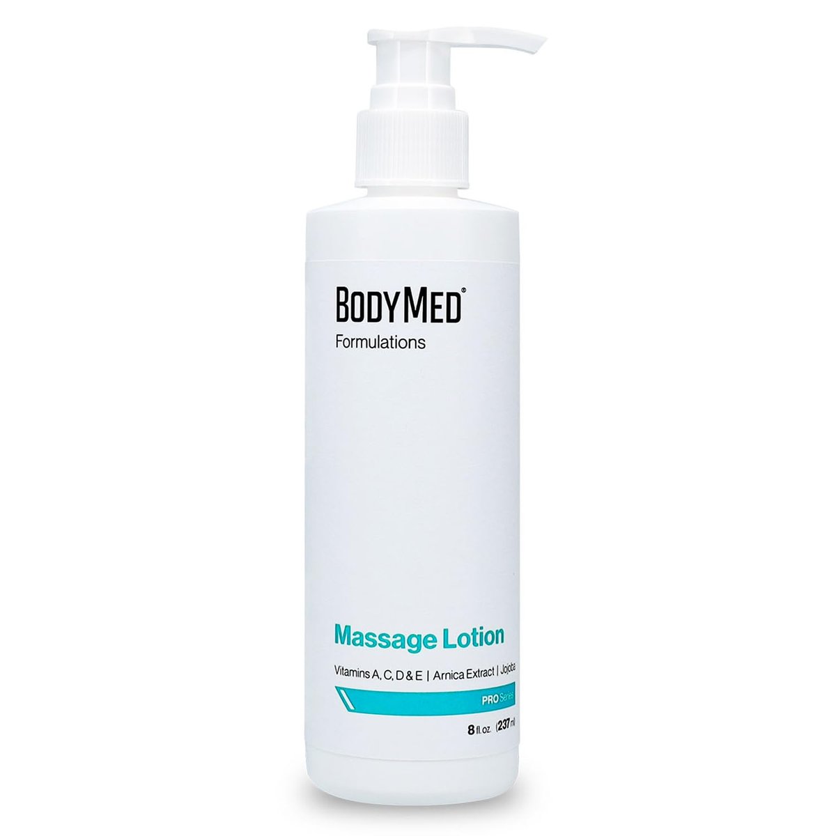 BodyMed Formulations Massage Lotion, 8 oz. – Fragrance-Free, All-Natural Lotion for Massage Therapy – Leaping Bunny Certified – with Arnica Extract & Jojoba – Non-Staining, & Paraben Free - görsel 1