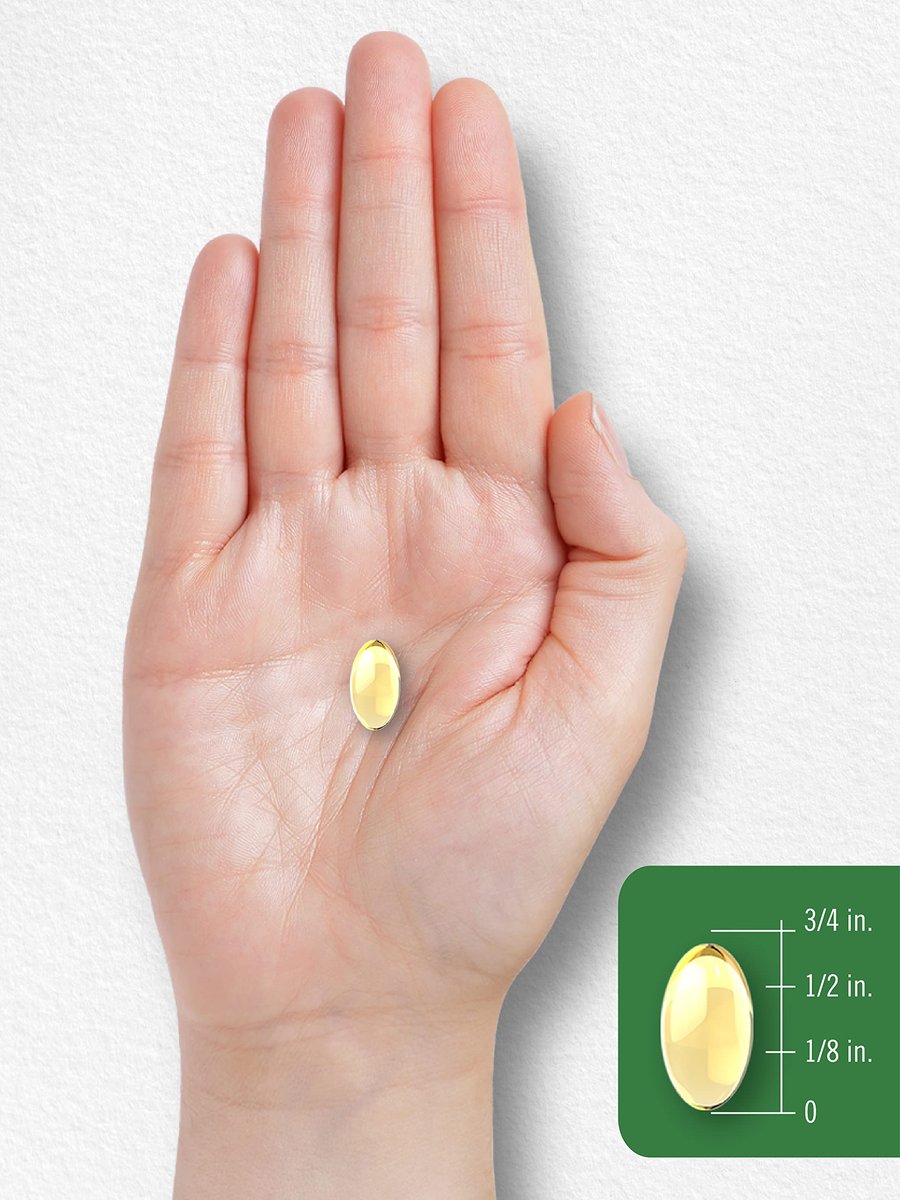 Carlyle Vitamin E 400 IU Softgels Capsules | 250 Count | Naturally Sourced Supplement for Men and Women | Non-GMO and Gluten Free - görsel 1