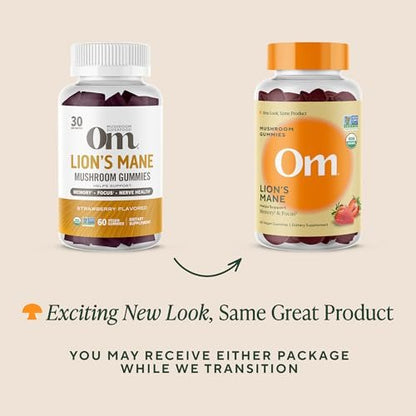 OM MUSHROOM SUPERFOOD Lion’s Mane Mushroom – Organic Lion’s Mane: Made with organic Lion’s Mane mushroom grown in – Image 11