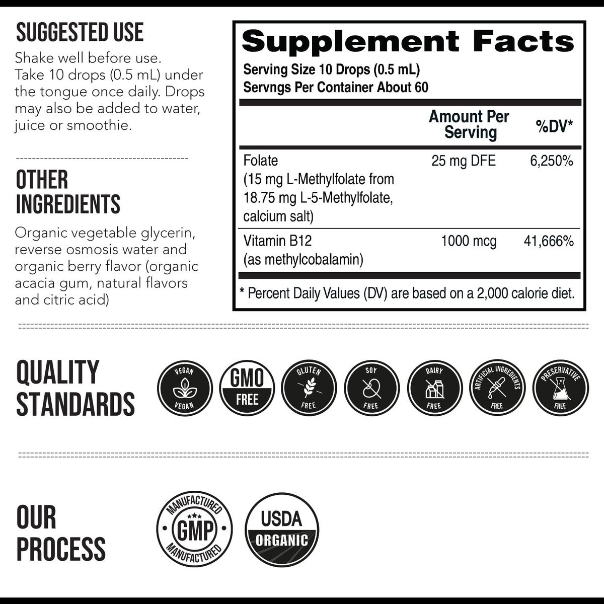 L Methyl Folate 15mg Plus Methyl B12 – Flavor: Organic berry – Image 9