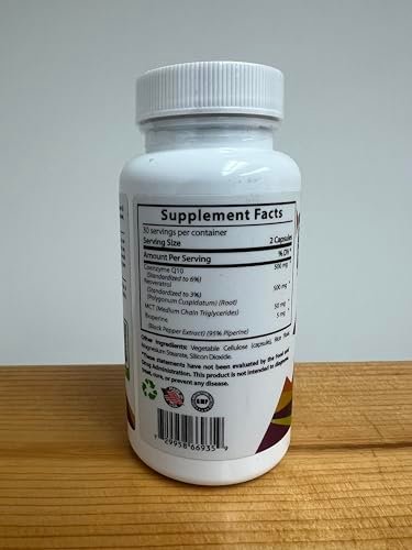 Sundhed Natural CoQ10 Powerful Antioxidant – Serving Size: 1 capsule – Image 8