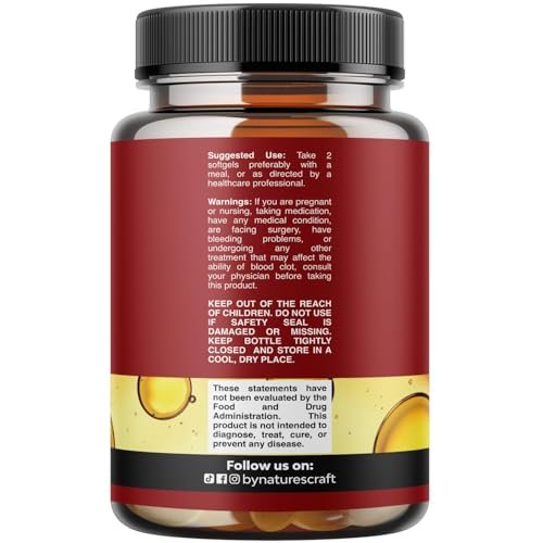 Icelandic Cod Liver Oil Softgels - Wild Caught Omega 3 Fish Oil 1000mg per serving - Sustainably Sourced Burpless Fish Supplement with Vitamin D3 & A for Heart Joint Brain & Immune Support - 180 Count - görsel 17