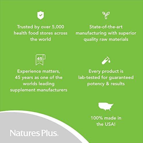 NaturesPlus Hema-Plex Iron - 60 Slow-Release Mini-Tabs - 85 mg Chelated Iron - Total Blood Health - with Vitamin C & Bioflavonoids - Vegan, Gluten Free - 30 Servings - görsel 17