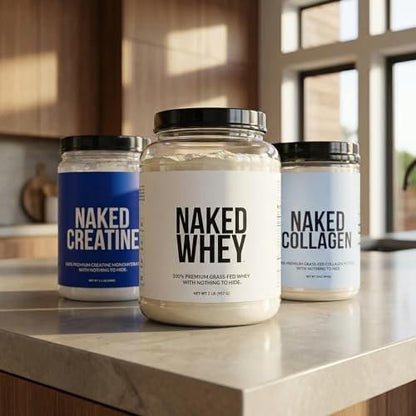 NAKED Pure Micronized Creatine Monohydrate – Micronized for Easy Mixing: Fine powder particles dissolve quickly in – Image 2