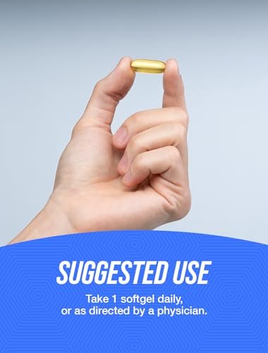 BulkSupplements.com Fish Oil 1000mg Softgels - Fish Oil Supplements, Omega 3 Supplements - Gluten Free, 1 Softgel per Serving, 240 Count (Pack of 1) - görsel 4