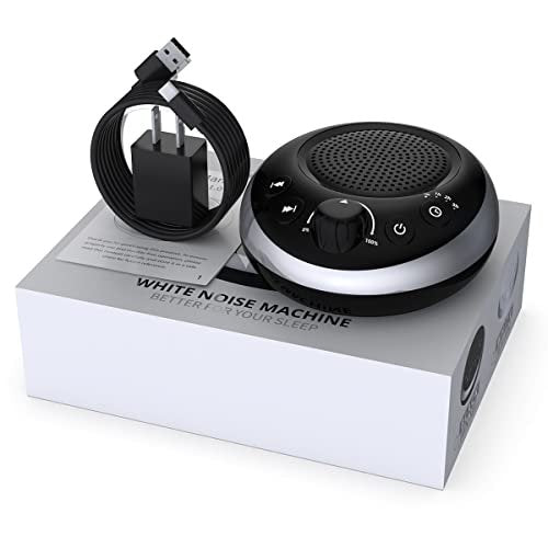 Sound Machine Loud White Noise Machine – Dimensions: 5.14 x 4.91 x 2.05 inches (13.1 x 12.5 x 5.2 cm) – Image 14