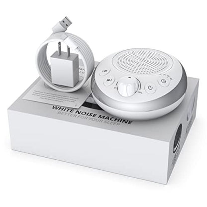 Loud Pink Noise Machine Sleep Machine Nostop – Dimensions: 5.14 x 4.91 x 2.05 inches (13 x 12.5 x 5.2 cm) – Image 7