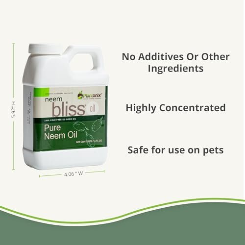 Neem Bliss (16 Fl Oz) - Pure Neem Oil Concentrate - 100% Cold Pressed Neem Oil - All-Natural Neem Oil Concentrate - Pure Neem Oil Extract - Unrefined Neem Oil for Hair - Neem Seed Oil Concentrate - görsel 4