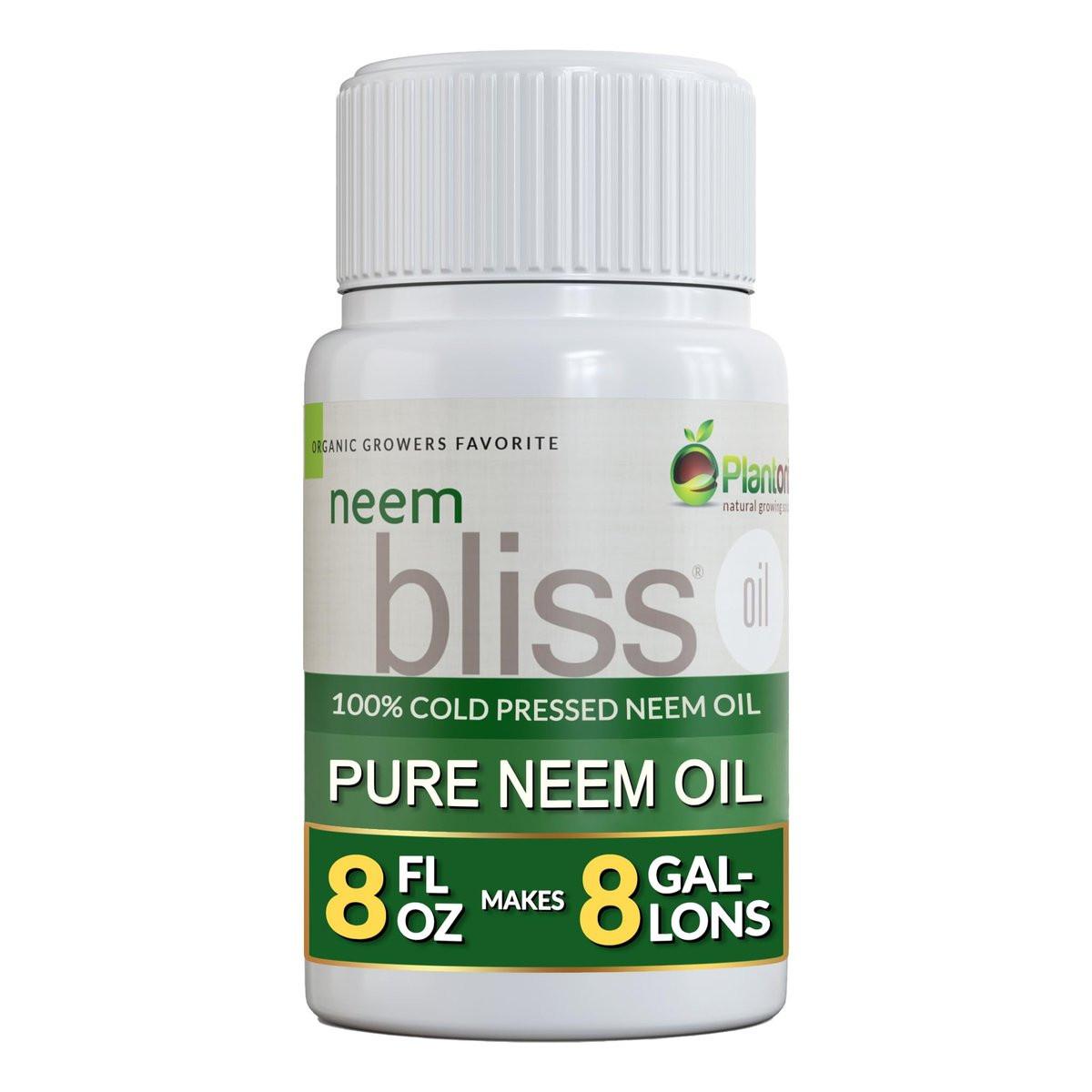 Neem Bliss (8 Fl Oz) - Pure Neem Oil Concentrate - 100% Cold Pressed Neem Oil - All-Natural Neem Oil Concentrate - Pure Neem Oil Extract - Unrefined Neem Oil for Hair - Neem Seed Oil Concentrate - görsel 1
