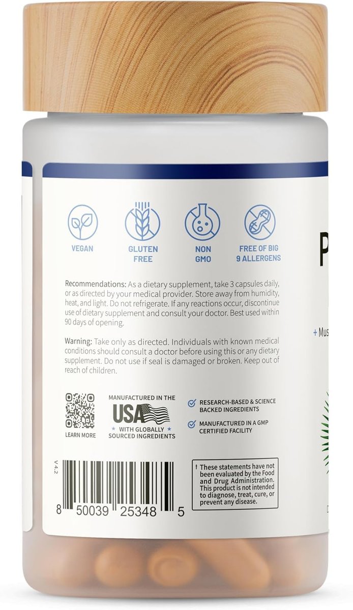 Snap Supplements Prostate Health Supplements for Men, Supports Urinary Tone and Healthy DHT Balance with Saw Palmetto for Men, Stinging Nettle, Beta-Sitosterol, 90 Capsules (30-Day Supply) - görsel 9
