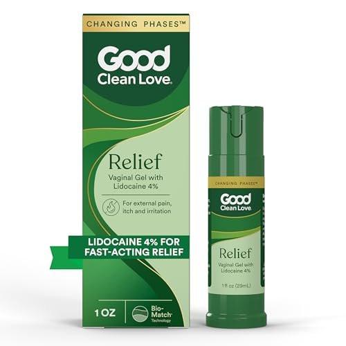 Good Clean Love Vaginal Pain & Itch Relief Gel with Lidocaine 4%, Fast-Acting Feminine Care & Relief from Pain, Itch, and Irritation, Promotes Vaginal Health, Postpartum or Post-Surgery Support, 1 Oz - görsel 10