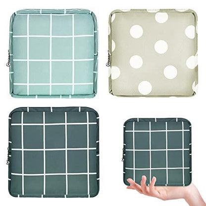 3pcs Period Bag, Period Pouch, Sanitary Napkin Storage Bag, Portable Reusable Menstrual Pads Bags, Tampon Storage Pouch for Women Teen Girls, Pad Bag, Feminine Care, Tampons Holder for Purse