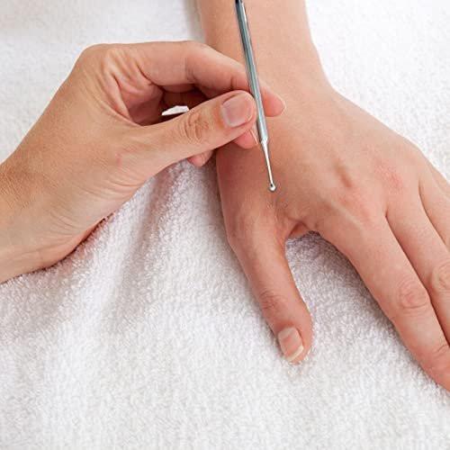 Acupuncture Pen, Dual Head Ear Body Point Probe Tip Acupressure Stainless Steel Facial Reflexology Massage Tool Ear and Body Point Probe Pen - görsel 9