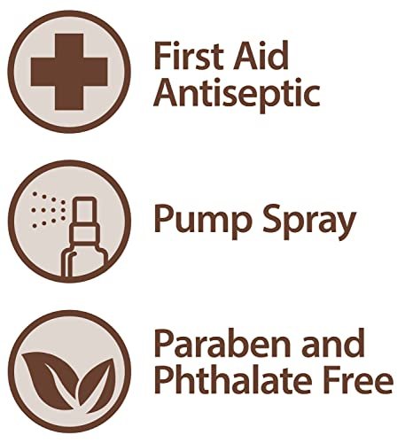 (3 Pack) Globe Hydrogen Peroxide 3% First Aid Antiseptic Topical Solution USP Spray Bottle, 2 Fl. Oz Convenient Pump Spray Bottle - görsel 4