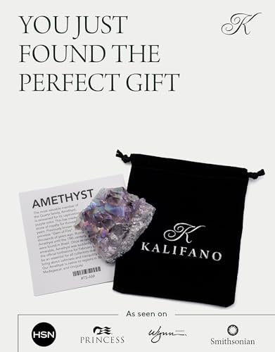 KALIFANO Angel Aura Amethyst Geode – Titanium-Bonded High-Energy Amatista for Reiki, Wicca, Crystal Decor & Metaphysical Gifts – Natural Crystals and Healing Stones (Family Owned) - görsel 5