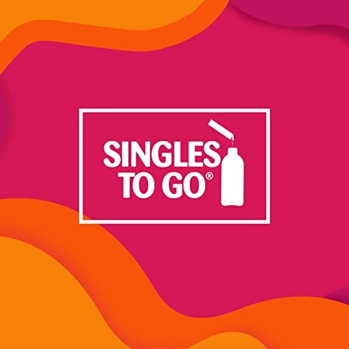 Super C Singles to Go Powder Packets, Water Drink Mix, Variety Pack, Orange, Raspberry & Pink Lemonade, On-The-Go, 30 Count - görsel 1
