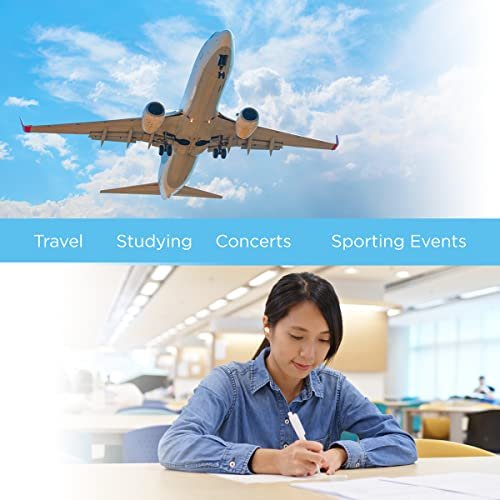 Soft Foam Noise Cancelling Earplugs for Concerts, Hearing Protection, 100 Count (50 Pairs) - görsel 9