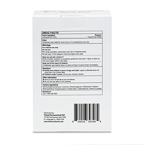 Globe First Aid Burn Gel with Aloe 0.9g Packets, (Box of 144) Advanced First Aid Gel for Temporary Relief of Minor Burns, Cuts, and Scrapes - görsel 14
