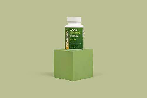 Noor Vitamins Energy+ Multivitamin; Halal Vitamin for Energy Production & Immunity, 26 Vitamins & Minerals, Black Seed, Dates, Honey, for Men & Women. Gelatin Free, 2 Month Supply - görsel 7