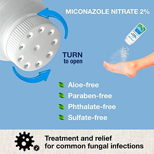 Puregen Labs Antifungal Powder with 2% – Absorbent and Soothing: Quickly absorbs moisture to reduce itching, – Image 9