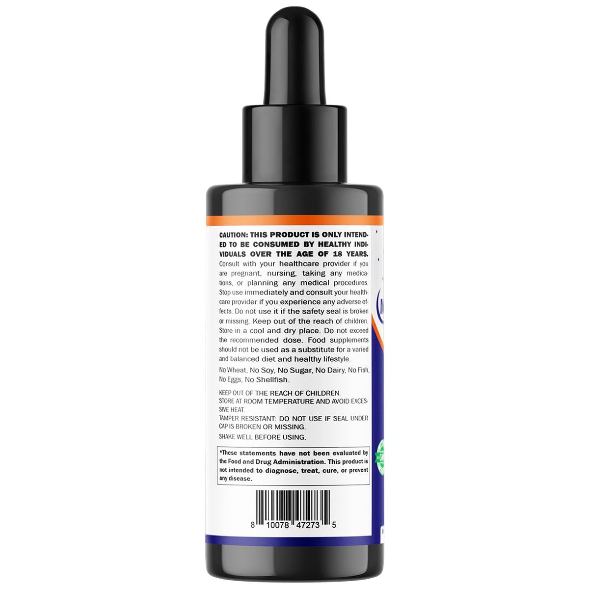 Vitamatic 2-Pack Melatonin 20mg Liquid Drops - 2 fl oz (59 ml) Each - Natural Berry Flavor - Non-GMO, Vegetarian Supplement for Adults - görsel 11