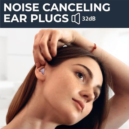 Peace&Quiet PQ Wax Ear Plugs for Sleeping, – Sound Blocking Level: 32dB – Image 8