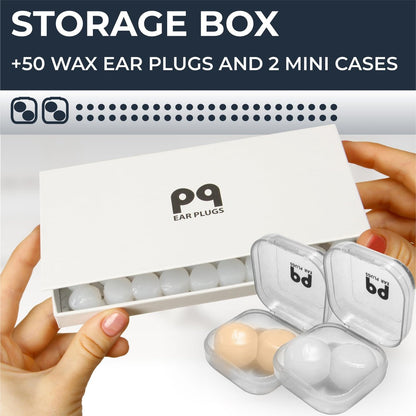 Peace&Quiet PQ Wax Ear Plugs for Sleeping, – Reusable and Durable: Each pillow can be reused multiple times. – Image 3