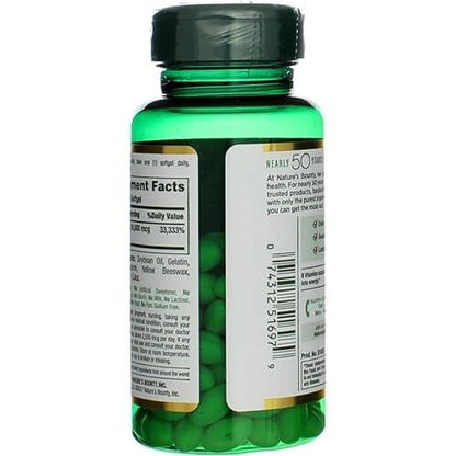 Nature's Bounty Biotin 10000 mcg, Supports Healthy Hair - Skin and Nails - Rapid Release Softgels - 120 Ct