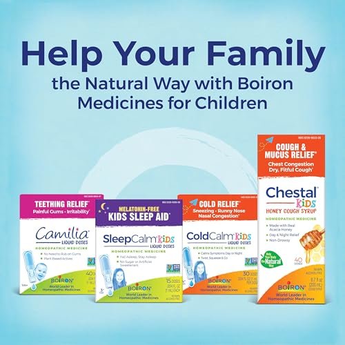 Boiron SleepCalm Kids Sleep Aid for Deep, Relaxing, Restful Nighttime Sleep - Melatonin-Free and Non Habit-Forming - 2 Count (160 Pellets) - görsel 5