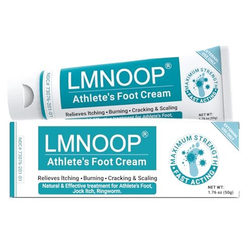 LMNOOP Athletes Foot Treatment Cream, – Easy to Apply: The non-greasy cream absorbs quickly, leaving no residue, – Image 4