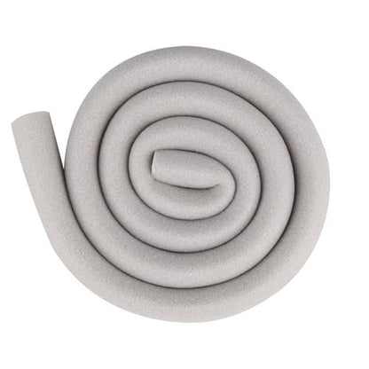 Ultrassist Toe Sleeve with Overlap Medium Size 7/8" Inner Diameter 36" Roll, Grey Sponge Toe Protectors for Blisters, Bunions, Corns