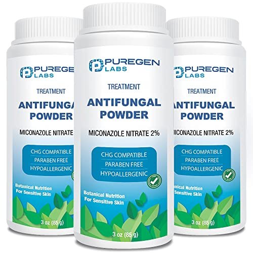 Puregen Labs Antifungal Powder with 2% – Talc-Free Formula: Avoids potential risks associated with talc, making it – Image 2