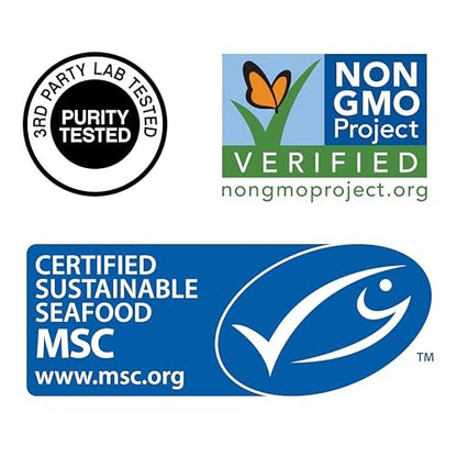 SOULSATION Icelandic Cod Liver Oil Liquid, Lemon (16oz) - Vitamins A & D, EPA & DHA - Helps Vision, Skin Membranes & Immune Function - MSC Certified, Non-GMO