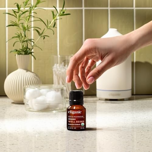 Cliganic Organic Essential Oils Blend - Well Being - Drop of Rejuvenation (Packaging May Vary) - görsel 3