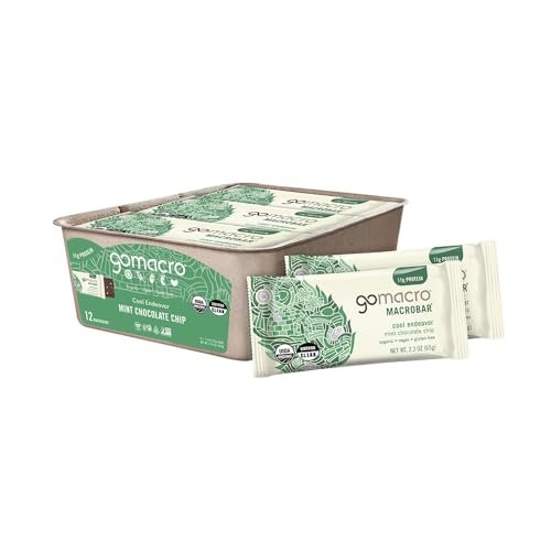 GoMacro MacroBar Organic Vegan Protein Bars – Package Dimensions: 2.25 x 5.5 x 0.5 inches – Image 7