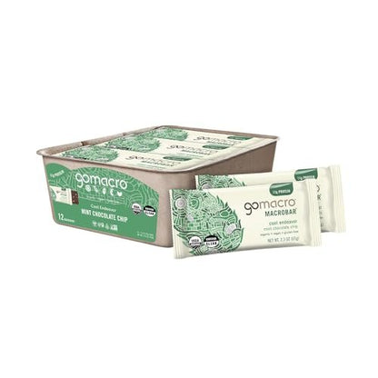 GoMacro MacroBar Organic Vegan Protein Bars – High Protein: Each bar provides 12 grams of protein to support – Image 2