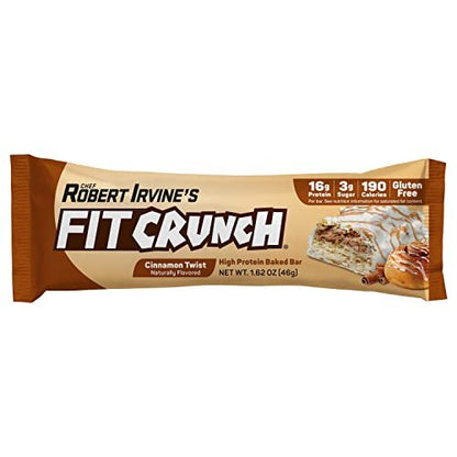 FITCRUNCH Snack Size Protein Bars, 6-Layer – 6-Layer Baked Bar: Unlike ordinary pressed bars, FITCRUNCH bars are – Image 1