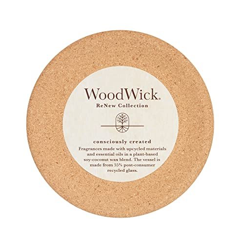 WoodWick Ginger & Turmeric Gifts for Women and Men, 6 oz. Renew Medium Candle with Crackling Wick - görsel 7