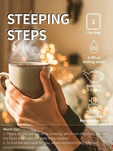 TeeLux Green Tea Bags, Natural Pure Green Tea, Super Antioxidant, Caffeinated, Support Overall Health, 200 Count