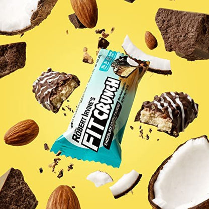FITCRUNCH Snack Size Protein Bars, 6-Layer – Low Sugar: With only 5g of sugar per bar, you can satisfy your sweet – Image 2